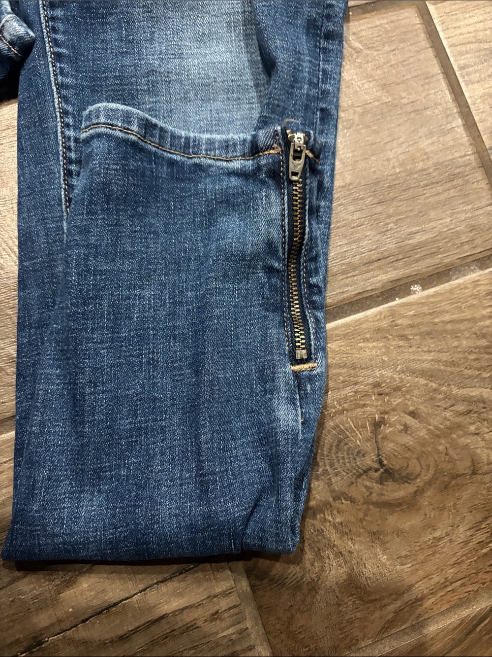 American Eagle Outfitters Blue Cargo Jegging - Picture 3 of 9
